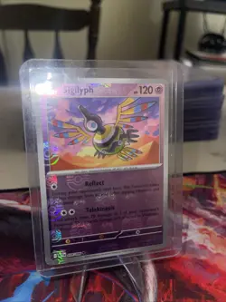 Sigilyph English Master Ball Pattern Holo Card 038/086 Sv11w: White Flare - Image 2