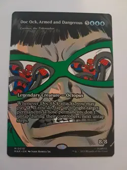 Doc Ock, Armed and Dangerous NM/M Marvel Spiderman MTG MAGIC THE GATHERING - Image 1