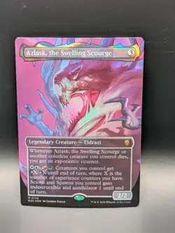 MTG - Azlask, the Swelling Scourage - RIPPLE FOIL BORDERLESS - M3C 136 - NM - Image 1