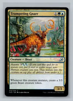Trumpeting Gnarr Ikoria: Lair of Behemoths #213 - Image 1