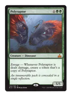 Mint/Near-Mint, English - 1 x MTG Polyraptor Rivals of Ixalan - Image 1