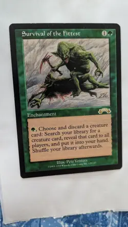 Survival of the Fittest Exodus MTG Exc Free shipping with tracking 2 - Image 1