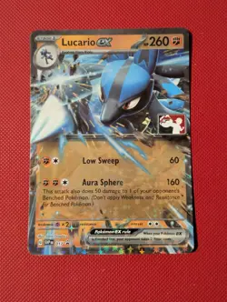 Pokemon TCG - Lucario ex - SVP 017 Prize Pack Stamped - Prize Pack Series - Image 1