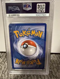 2009 Pokemon TCG - Shiny Vulpix SH6 Reverse Holo Secret Rare - Platinum PSA 8 - Image 3