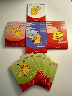 NEW [95 Packs SET ] Pokemon 25th Anniversary Packs 2021 McDonalds Sealed Packs - Image 1