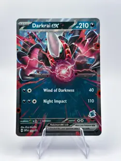 Pokemon TCG Darkrai ex SVP 110 Black Star Promo Battle Academy Stamped Holo NM - Image 1