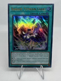 Radiant Typhoon Chant - DOOD-EN061 - 1st Edition - Ultra Rare - NM - Yugioh - Image 1