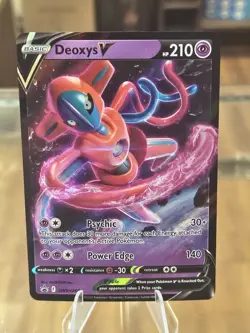 Deoxys V SWSH266 SWSH: Sword & Shield Promo Cards Holo Free Shipping! - Image 1
