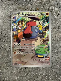 Pokemon TCG Cards Probopass 182/167 Twilight Masquerade Illustration Rare NM - Image 1