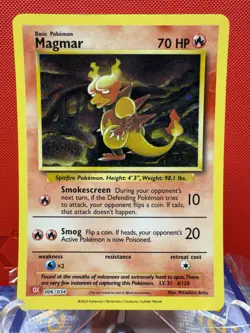 Magmar 006/034 Pokemon Trading Card Game Classic Holo NM #550 - Image 1