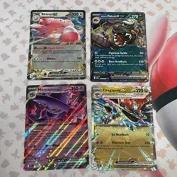 Pokemon TCG 4 card lot NM - Image 1