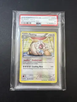 PSA Mint 10 Slaking Holo Black & White 2012 Dragons Exalted 103/124 TCG Pokemon - Image 2