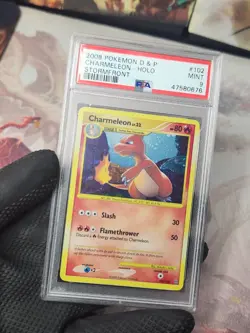 2008 Pokemon Stormfront Charmeleon Secret Rare Holo #102 PSA 9 Graded Pokemon - Image 3