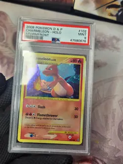 2008 Pokemon Stormfront Charmeleon Secret Rare Holo #102 PSA 9 Graded Pokemon - Image 4