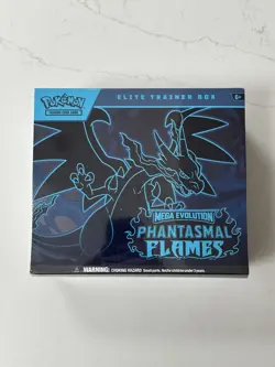 Pokemon Mega Evolution Phantasmal Flames Elite Trainer Box ETB sealed - Image 1