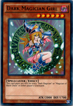 Yu-gi-oh! TCG Dark Magician Girl YGLD-ENB03 Unlimited Ultra Rare - Image 1