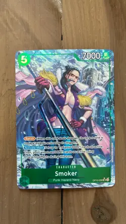 🔥One Piece TCG - Smoker OP10-030 SR Alt Art Parallel - Royal Blood NM ENGLISH⚓ - Image 1