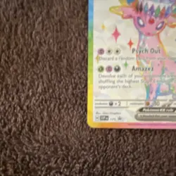 Pokemon Espeon ex Full Art Holo Promo SVP Black Star SVP175 270 HP Card - Image 4