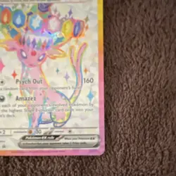 Pokemon Espeon ex Full Art Holo Promo SVP Black Star SVP175 270 HP Card - Image 5