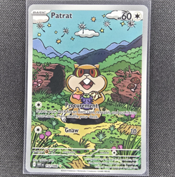 Patrat - 152/086 - Illustration Rare - White Flare - Pokemon Card - NM/M - Image 1