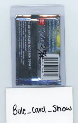 Digimon CCG Generations Set 3 2005 Card - Factory Sealed Pack - Image 2