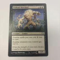 Undead Warchief 44 / 169 Planechase LP English Regular Zombie Lord - Image 1