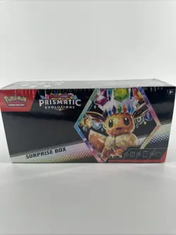 Pokemon Prismatic Evolutions Surprise Box New Sealed **In Hand** - Image 1