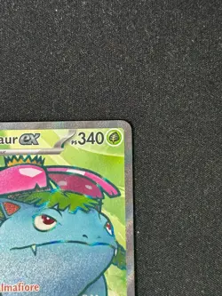 Pokemon Venusaur Ex 182/165 Full Art | Set 151 MEW Italiano | Near Mint - Image 3