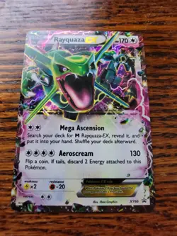 🔥Rayquaza EX XY66 PL! Pokemon Black Star Promo Holo Ultra Rare🔥 - Image 1
