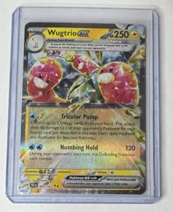 Wugtrio EX 60/162 Temporal Forces Double Rare Pokemon NM/M - Image 1