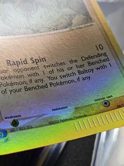 Pokemon EX Sandstorm Baltoy Reverse Holo 32/100 EXC-NEAR MINT - Image 4