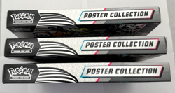3x Pokemon Black Bolt White Flare Scarlet & Violet Poster Collection Boxes New - Image 3
