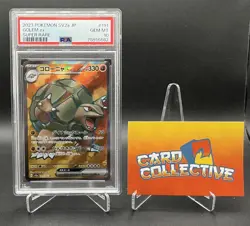 Pokemon Golem ex 191/165 - SR Scarlet & Violet 151 Japanese - PSA 10 GEM MINT - Image 1