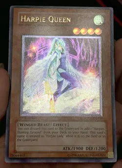 Yugioh Harpie Queen FOTB-EN020 Ultimate Rare (UTR) 1st Ed NM/VLP - Image 2