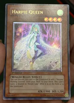 Yugioh Harpie Queen FOTB-EN020 Ultimate Rare (UTR) 1st Ed NM/VLP - Image 5