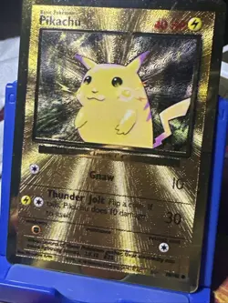 Pikachu - (Celebrations Metal Card) 058/102 Miscellaneous Cards & Products Holo - Image 1