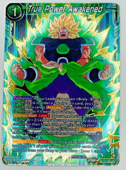 Broly True Power Awakened BT19-098 SR Foil | Dragon Ball Super Card Game | LP - Image 1