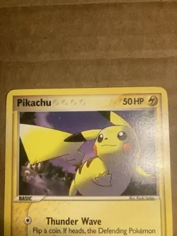 Pikachu Pokemon Card Holon Phantoms 78/110 LP - Image 3
