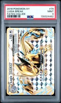 PSA 9 Lugia BREAK #79 - Fates Collide Pokemon Card - Pokemon TCG - Image 1