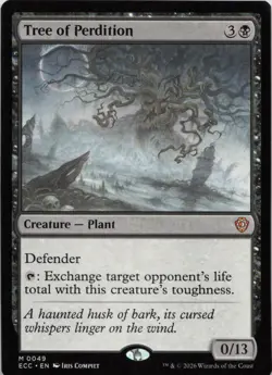 Tree of Perdition M Commander: Lorwyn Eclipsed 49 NM MTG - Image 1