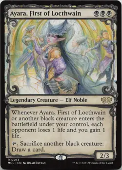 Ayara, First of Locthwain R March of the Machine: Multiverse Legends 13 LP-NM MT - Image 1