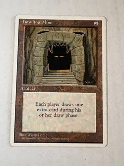 Howling Mine MTG Core Set 4th Edition Regular Moderately Played - Image 1