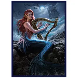 Allamorra - Alluring Siren - MTG Size - 100 Smooth Matte Card Sleeves - Image 1