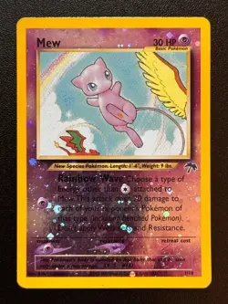 MEW 1/18 - Pokemon TCG Southern Islands - English Reverse Holo Rare Card WOTC - Image 1