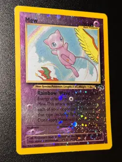 MEW 1/18 - Pokemon TCG Southern Islands - English Reverse Holo Rare Card WOTC - Image 3