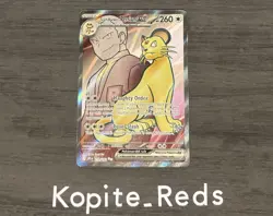 Pokemon TCG - Team Rocket’s Persian Ex - Destined Rivals - 219/182 - Ultra Rare - Image 1