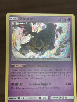 Giratina 97/214 RARE Holo Pokemon TCG: Sm-Lost Thunder Holo - Image 3