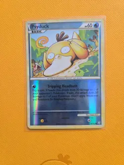 Pokemon TCG Psyduck Triumphant 74/102 Reverse Holo LP - Image 2