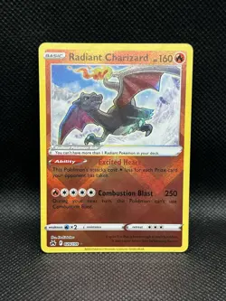 Radiant Charizard 020/159 RARE HOLO Crown Zenith Pokemon TCG English Foil MINT - Image 1