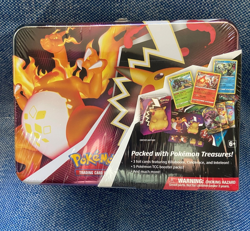 Pokemon Fall 2020 Collector’s Chest Lunch Box Tin Charizard (Factory Sealed) - Image 1